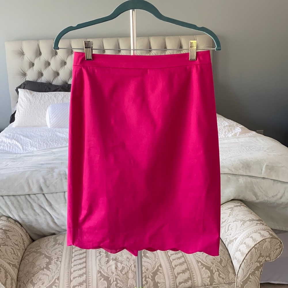 J. Crew Factory pink skirt